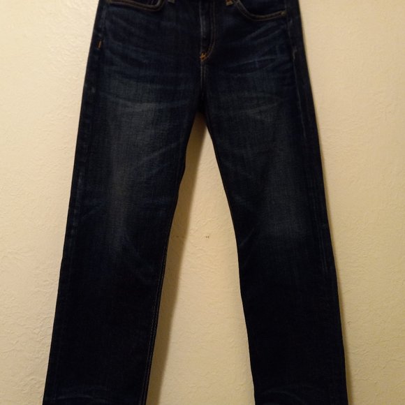 Rag & Bone Crop Straight Leg Jeans - Size 27 Boyfriend Like Cut Style - Picture 3 of 16